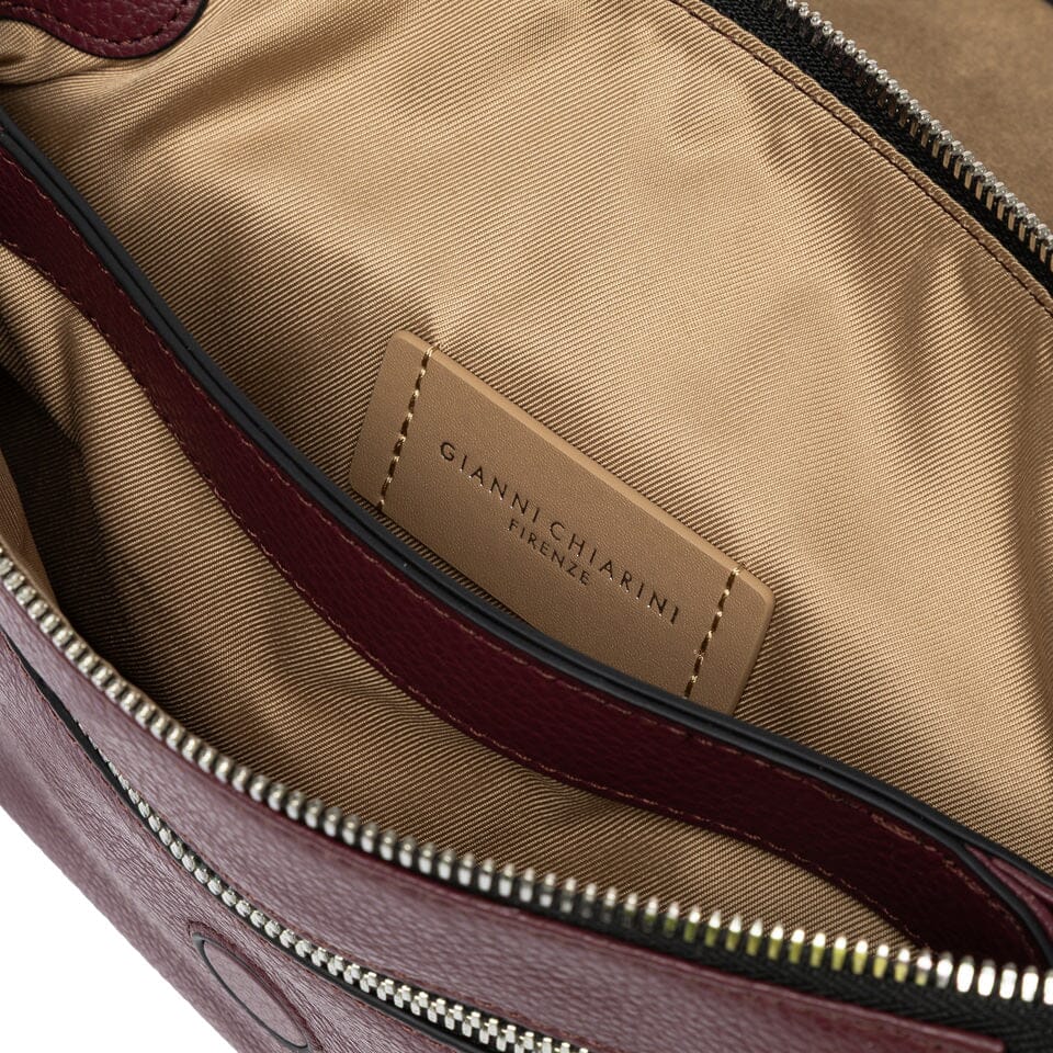 Gianni Chiarini Firenze - BS 4364 - Three - Borsa a Tracolla - Wine berry Borse Gianni Chiarini