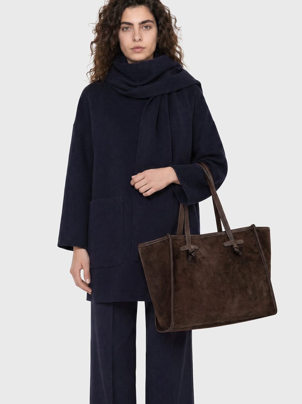Gianni Chiarini - MARCELLA - BS 8990 - Camoscio Espresso Borse Gianni Chiarini
