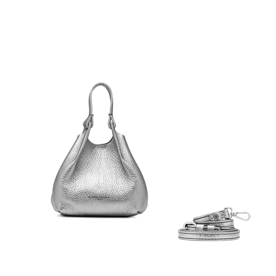 Gianni Chiarini - BS 9718 - DUA - Dark Silver Castoro Borse Gianni Chiarini
