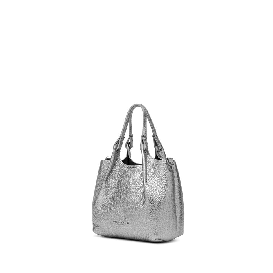 Gianni Chiarini - BS 9718 - DUA - Dark Silver Castoro Borse Gianni Chiarini