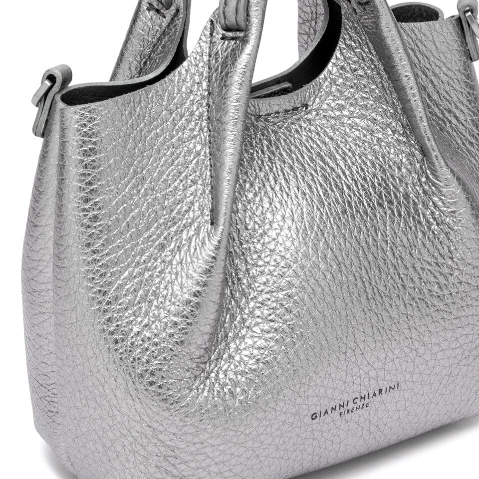 Gianni Chiarini - BS 9718 - DUA - Dark Silver Castoro Borse Gianni Chiarini
