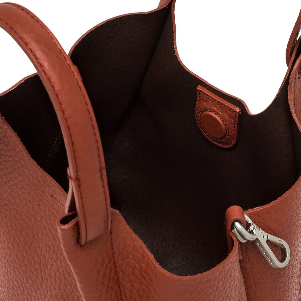 Gianni Chiarini - BS 9719 - DUA - Brick Red T.Moro Borse Gianni Chiarini