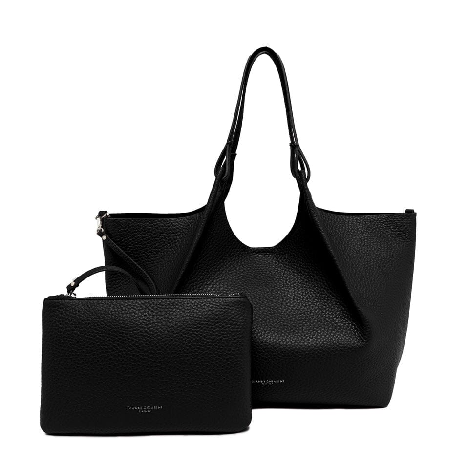 Gianni Chiarini - Borsa a spalla - BS 9720 - DUA - Nero Nature Borse Gianni Chiarini