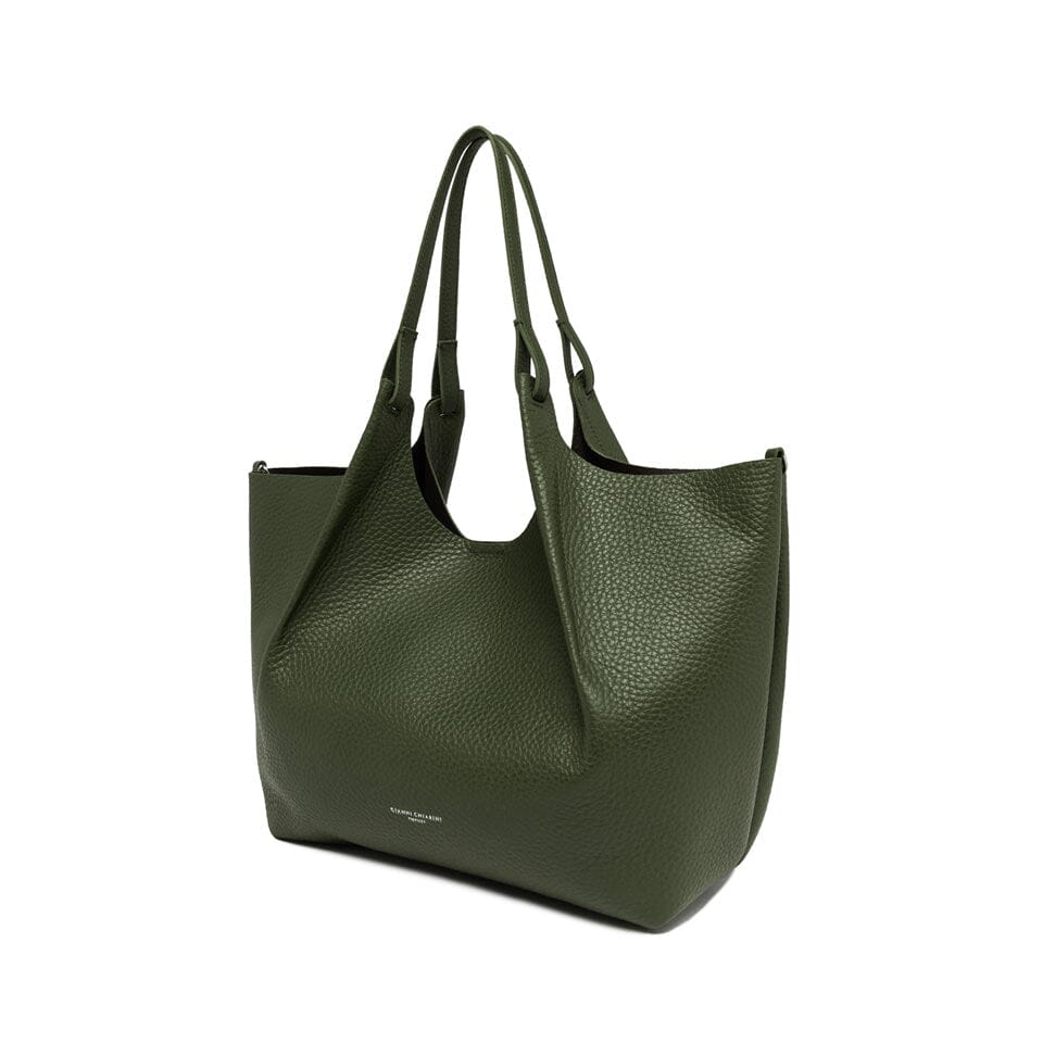 Gianni Chiarini - Borsa a spalla - BS 9720 - DUA - Deep fir Testa di moro Borse Gianni Chiarini