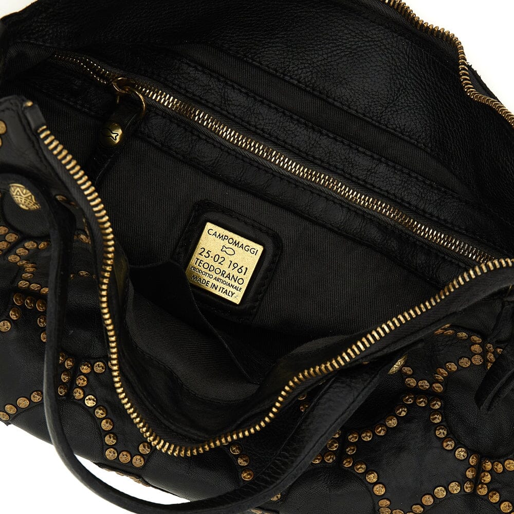 CAMPOMAGGI - Borsa a Mano - Melissa - C042510ND - Nero Borse Campomaggi