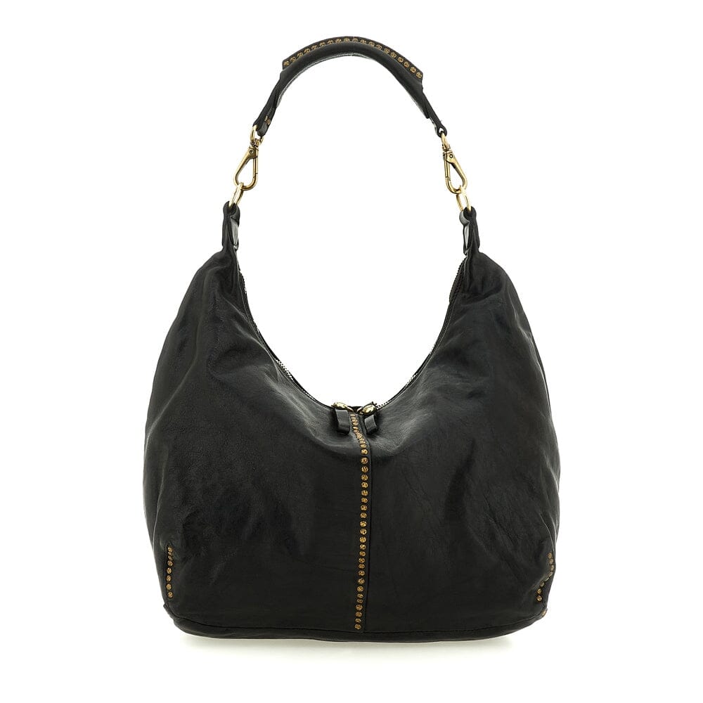 CAMPOMAGGI - Borsa a Spalla - Wanda - C045720 - Nero Borse Campomaggi