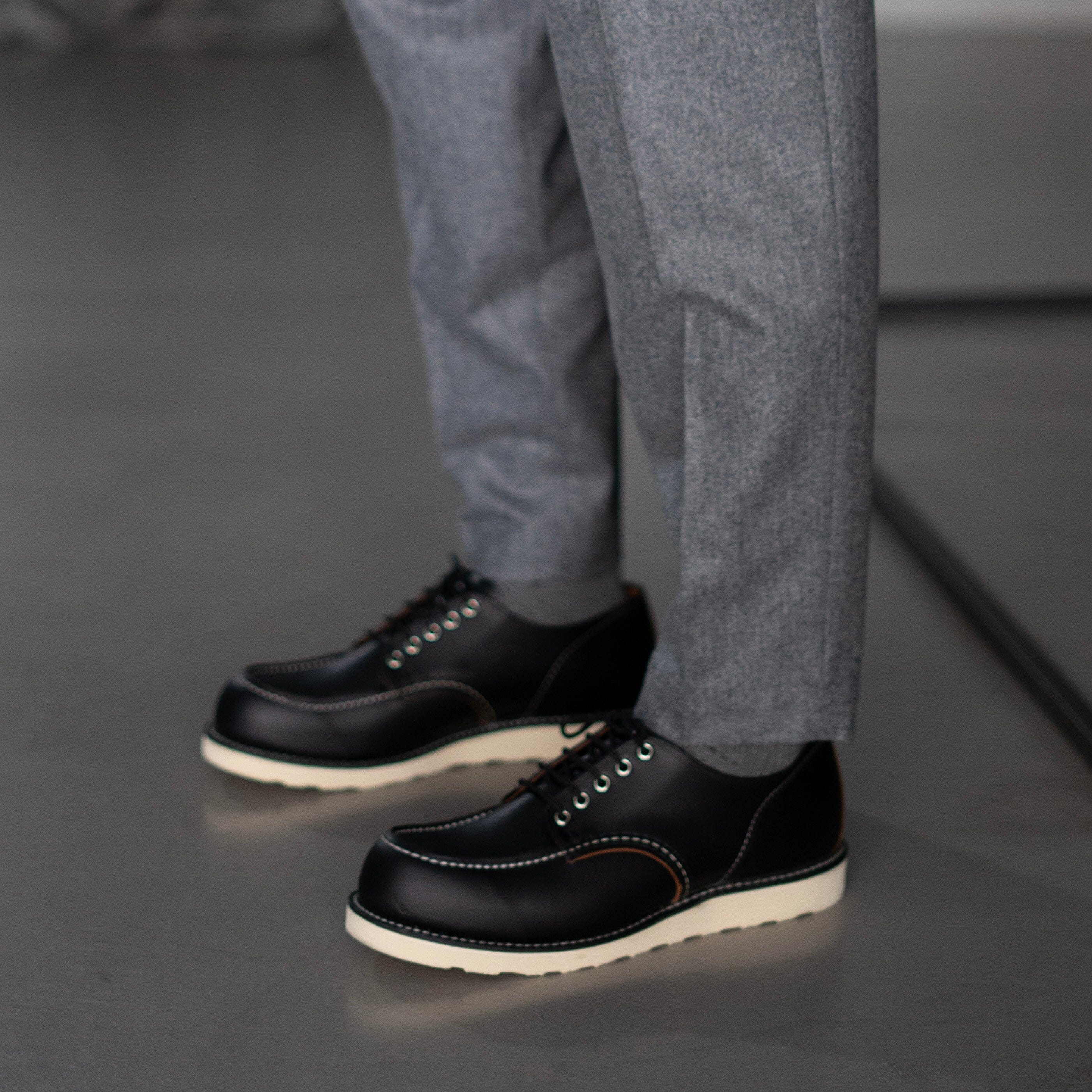 RED WING SHOES - Scarpa allacciata 8090 - Oxford Black Scarpe Uomo Red Wing Shoes