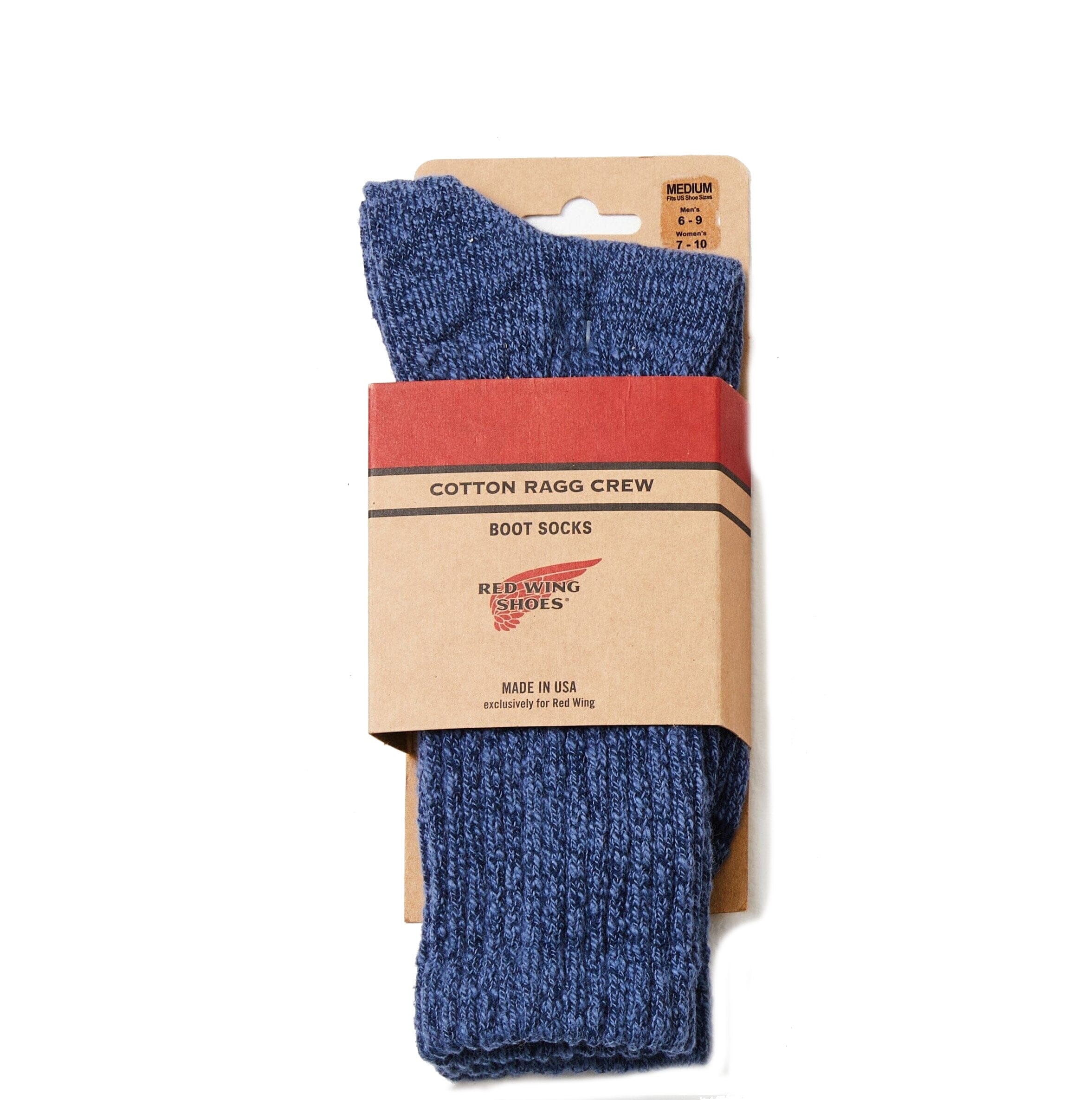 RED WING SHOES - Calzino 97370 Navy Blue Accessori Uomo Red Wing Shoes