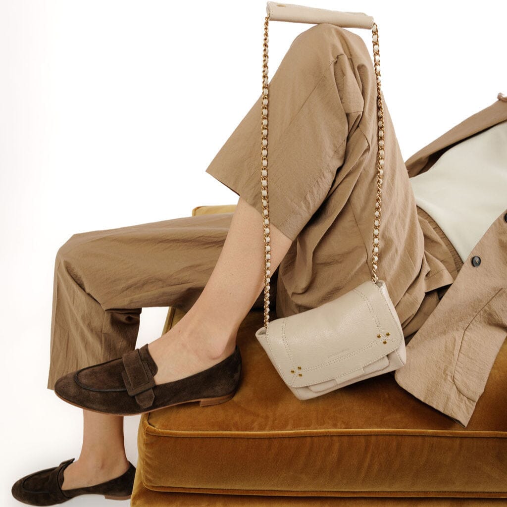 JEROME DREYFUSS Shoulder Bag Lulu S Ecru