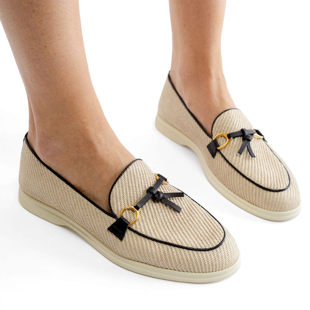 HENDERSON - Mocassino - ZOE - Rafia Naturale Scarpe Donna HENDERSON - Collezione Donna