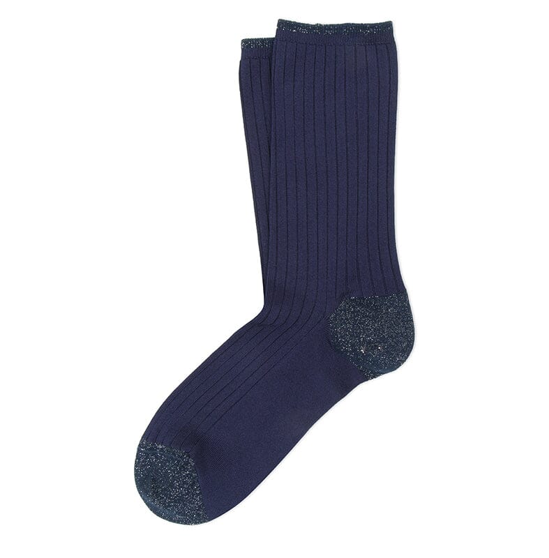 ANT 45 - Calzino Corto - CHANNE - C01 Navy Accessori Donna ANT 45