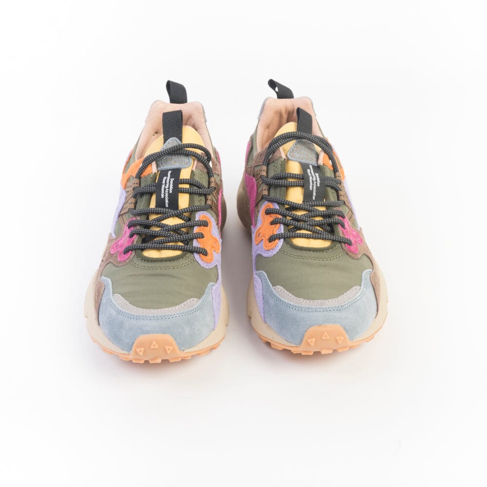 FLOWER MOUNTAIN - Sneakers Yamano3 2F69 - Kaki Multi Scarpe Donna FLOWER MOUNTAIN