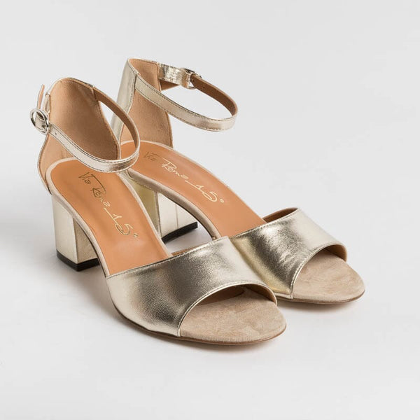 VIA ROMA 15 - Sandals - 3065 - Nappa Platinum