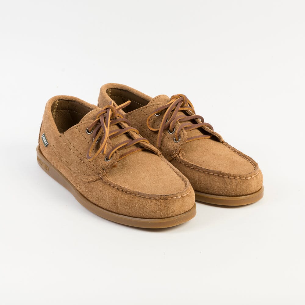 SEBAGO - Docksides Portland Suede - Scarpa da Barca - 71113HW - Cognac Scarpe Uomo Sebago