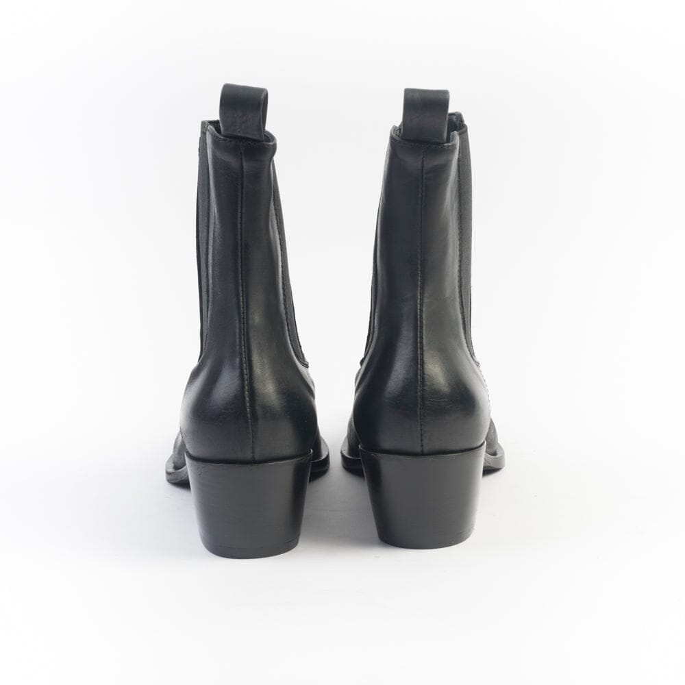 STRATEGIA - Stivaletto Texano A5812 - Nero Boston Scarpe Donna Strategia