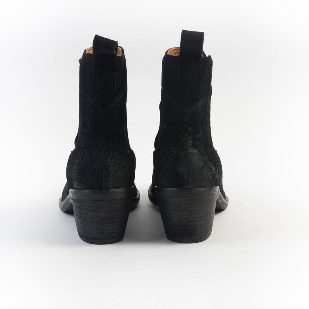 CAPPELLETTOSHOP - Stivaletto Texano 9500 - Sayo Nero Scarpe Donna CAPPELLETTO 1948