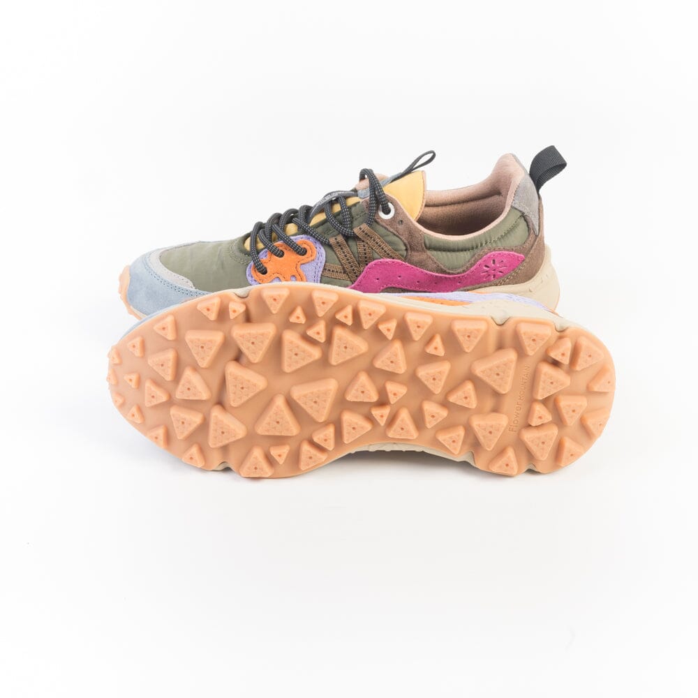 FLOWER MOUNTAIN - Sneakers Yamano3 2F69 - Kaki Multi Scarpe Donna FLOWER MOUNTAIN