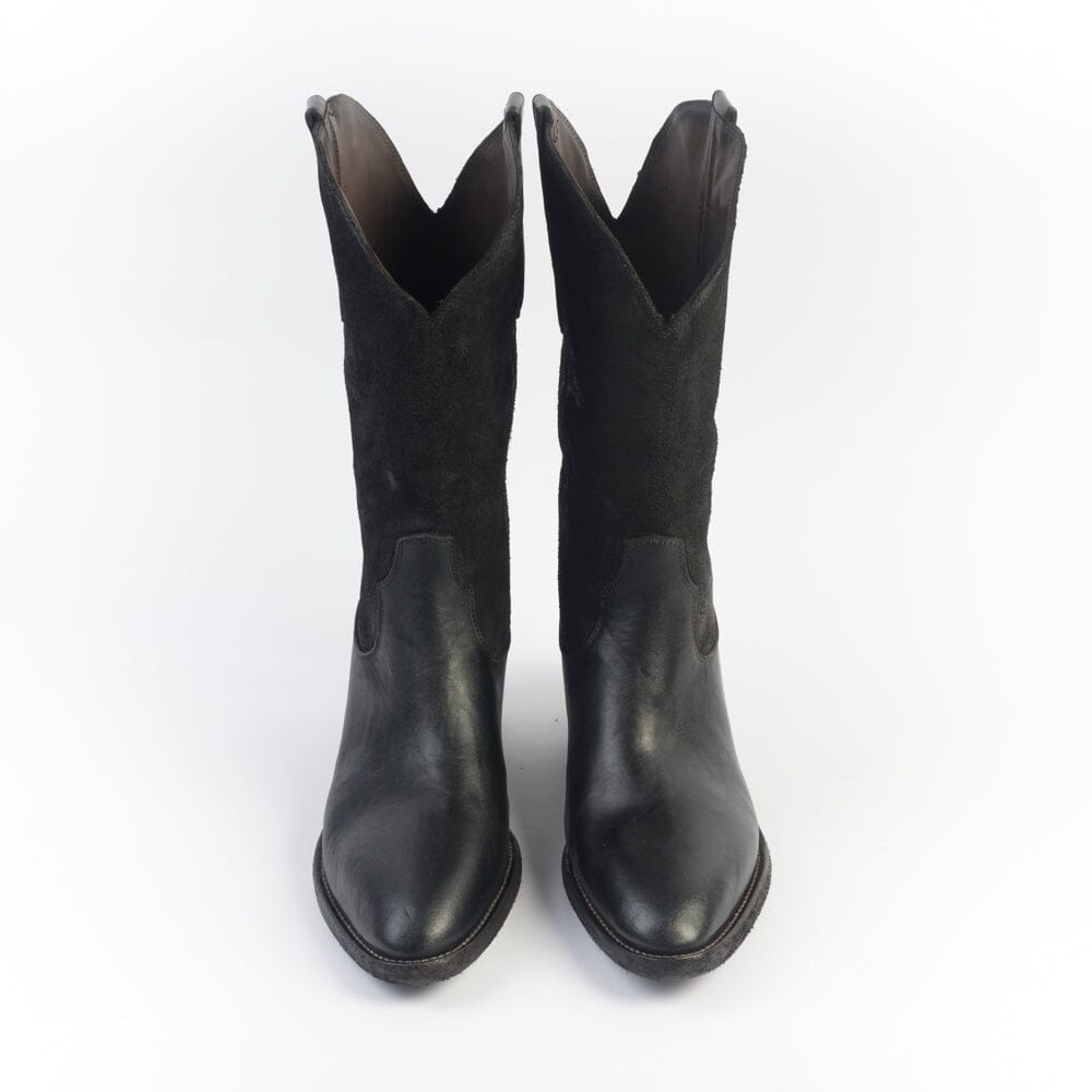 FAUZIAN JEUNESSE - Texano - 3234 - Cowboy - Ebano Scarpe Donna FAUZIAN JEUNESSE - Collezione Donna