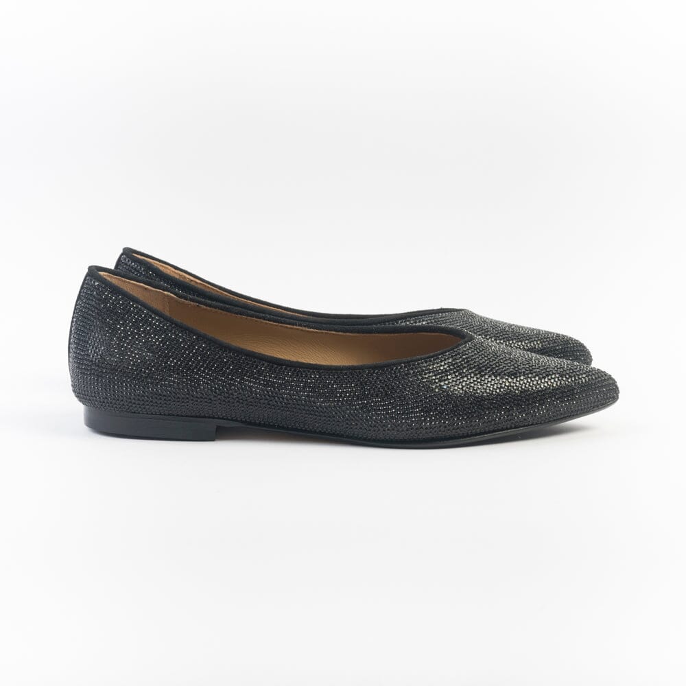 ANNA F - Ballerina - 1821 - Crystal nero Scarpe Donna Anna F.