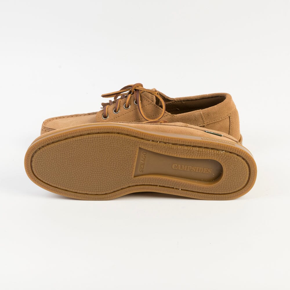 SEBAGO - Docksides Portland Suede - Scarpa da Barca - 71113HW - Cognac Scarpe Uomo Sebago