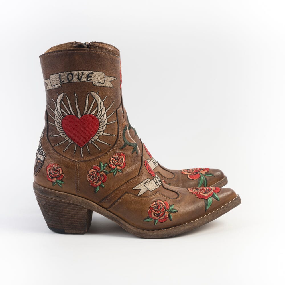 FAUZIAN JEUNESSE - Texano 3251 Ignis Super - Vecchio Sughero Scarpe Donna FAUZIAN JEUNESSE - Collezione Donna