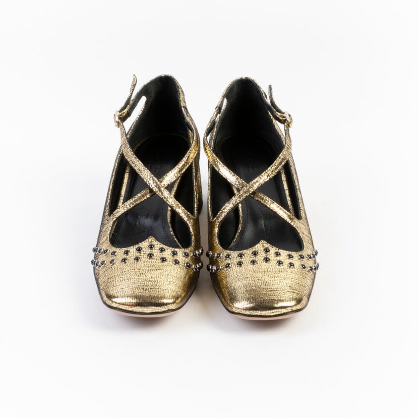 A.BOCCA - Décolleté - 2835 - Lizard Gold Scarpe Donna A.BOCCA