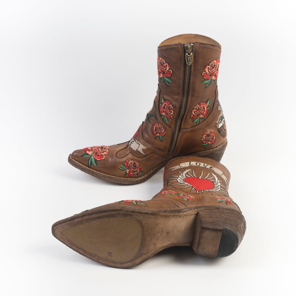 FAUZIAN JEUNESSE - Texano 3251 Ignis Super - Vecchio Sughero Scarpe Donna FAUZIAN JEUNESSE - Collezione Donna