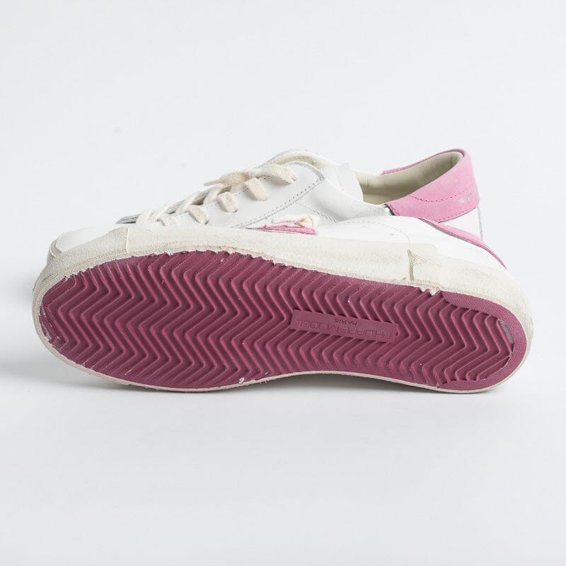 PHILIPPE MODEL - Sneakers PRLD VP18 - ParisX - Bianco Fucsia Scarpe Donna Philippe Model Paris