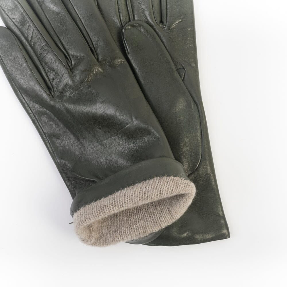 Cappellettoshop - Guanti pelle liscia - Loden Accessori Donna CappellettoShop