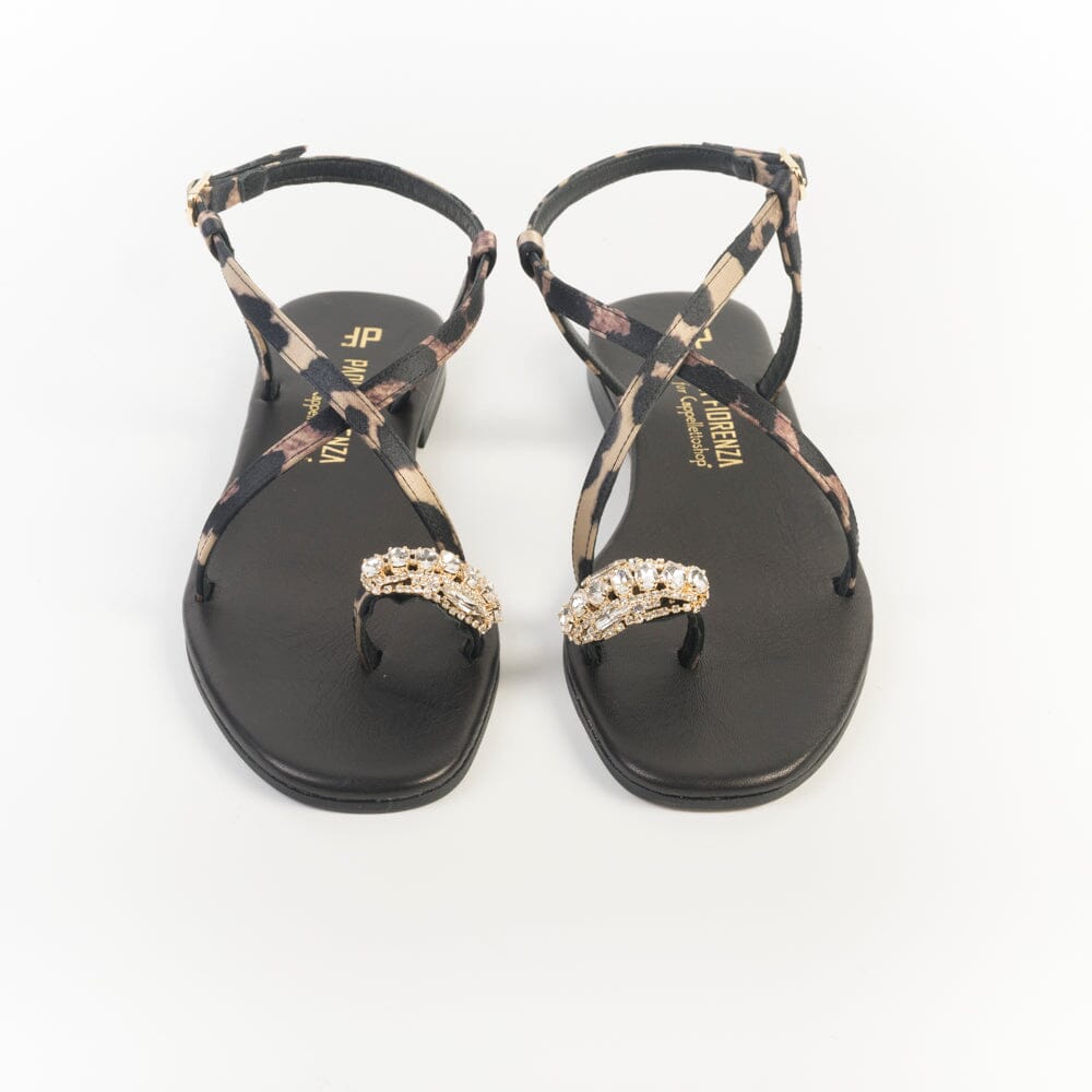 PAOLA FIORENZA - Sandali bassi - PS407B - Raso Scarpe Donna PAOLA FIORENZA