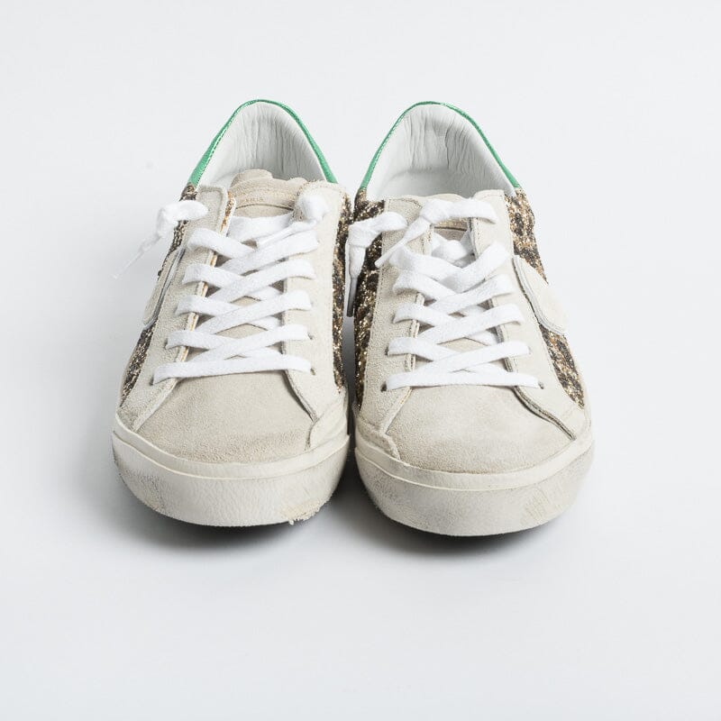 PHILIPPE MODEL - Sneakers PRLD GLM1 - ParisX - Leopard Glitter Scarpe Donna Philippe Model Paris