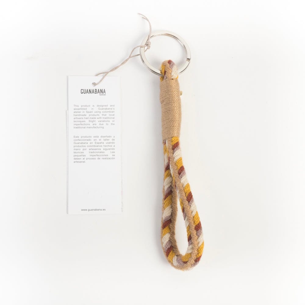 GUANABANA - Portachiavi - 4-0135 SOFIA KEYRING - Beige Accessori Donna GUANABANA