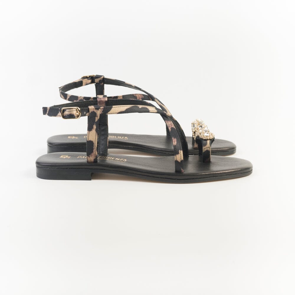 PAOLA FIORENZA - Sandali bassi - PS407B - Raso Scarpe Donna PAOLA FIORENZA