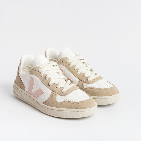 VEJA - V-10 VX0503299 - White Pink Women's Shoes VEJA - Women's Collection