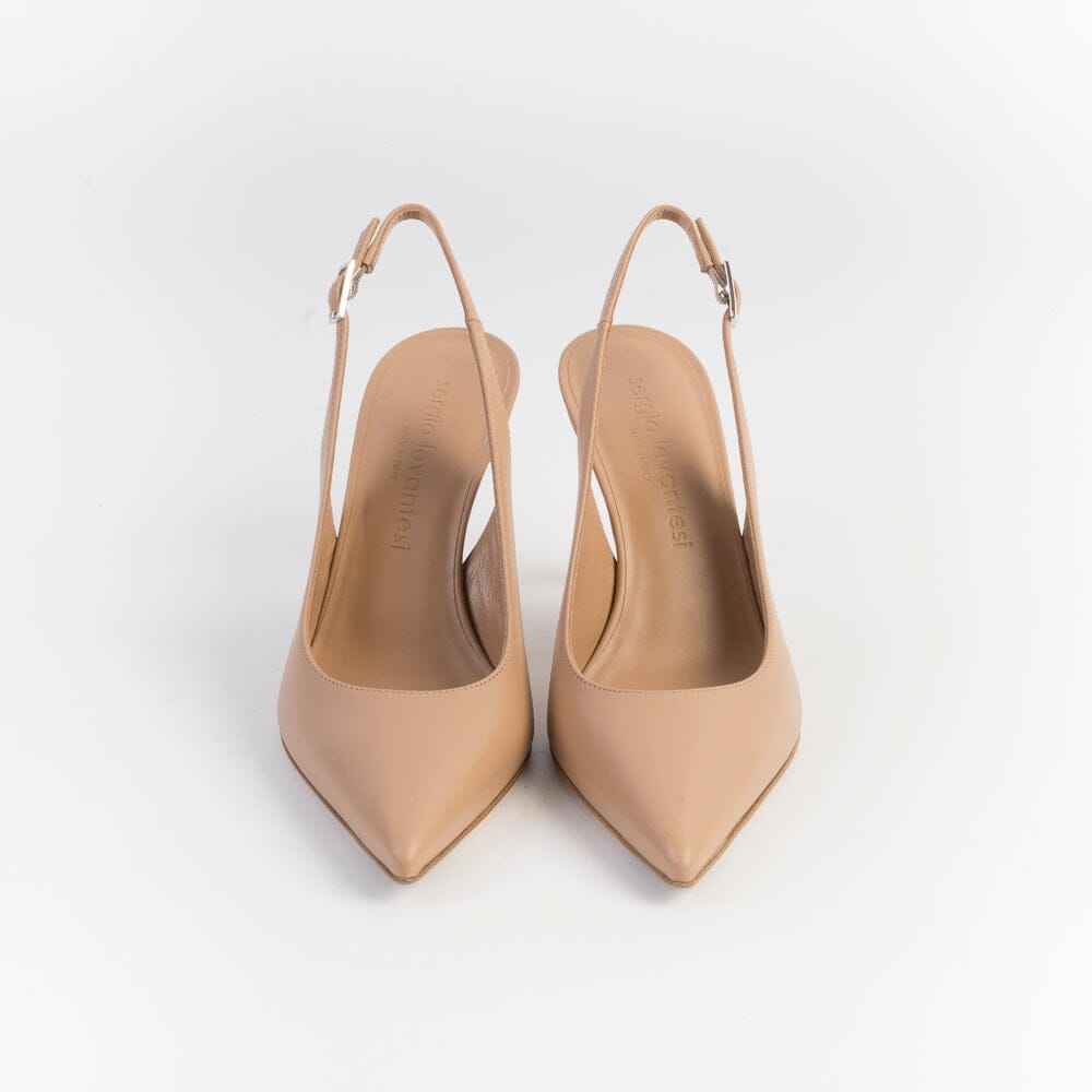 SERGIO LEVANTESI - Sling Back - DARIA - Nudo Scarpe Donna SERGIO LEVANTESI
