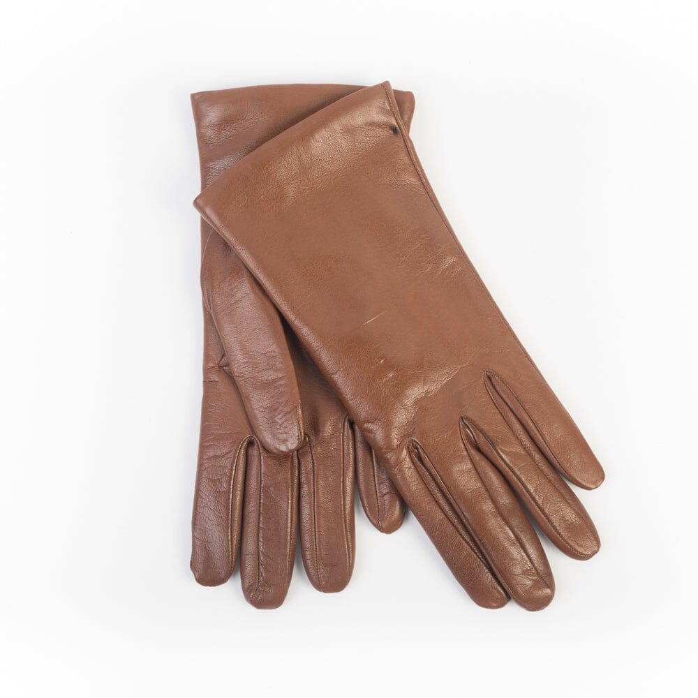 Cappellettoshop - Guanti pelle liscia - Cuoio Accessori Donna CappellettoShop