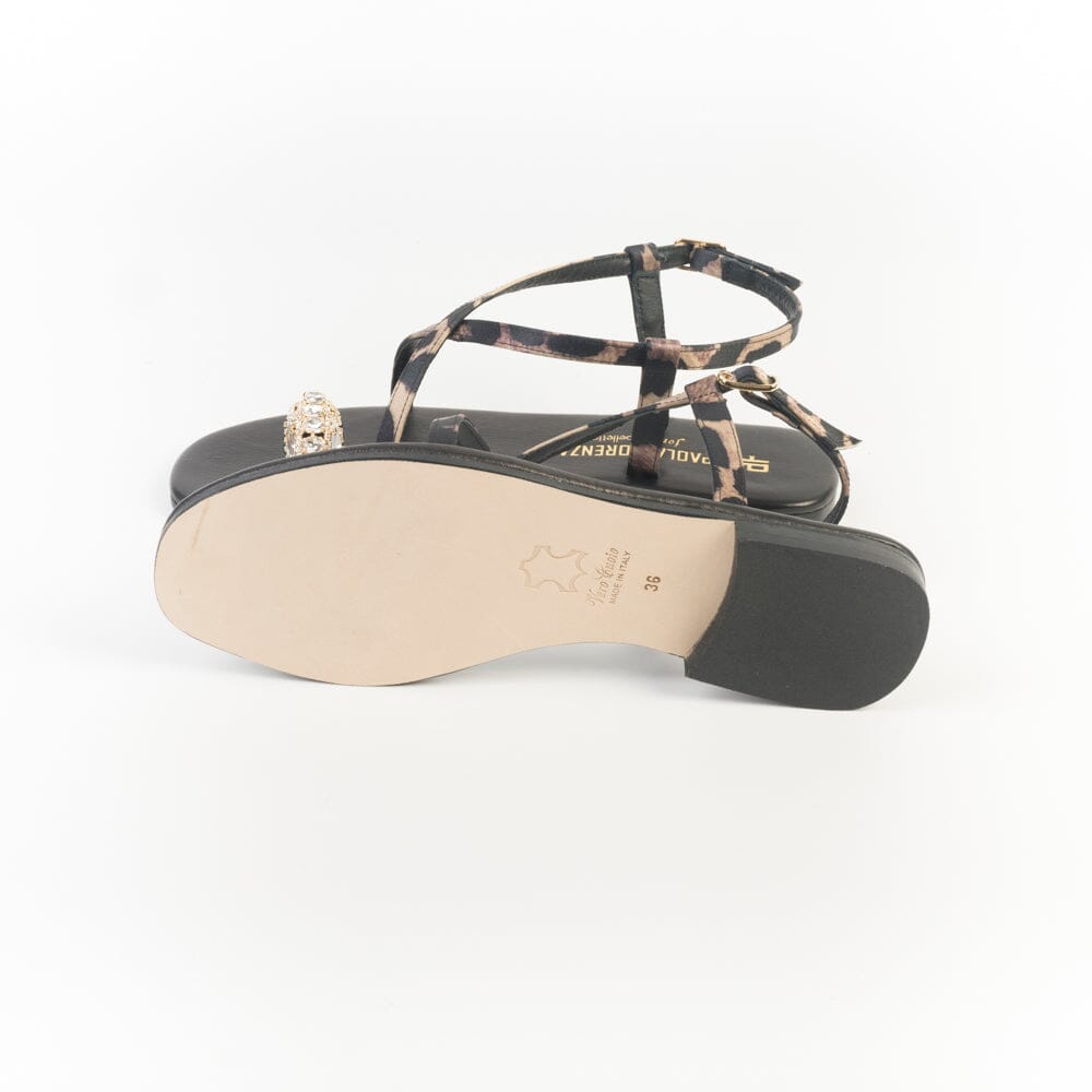 PAOLA FIORENZA - Sandali bassi - PS407B - Raso Scarpe Donna PAOLA FIORENZA