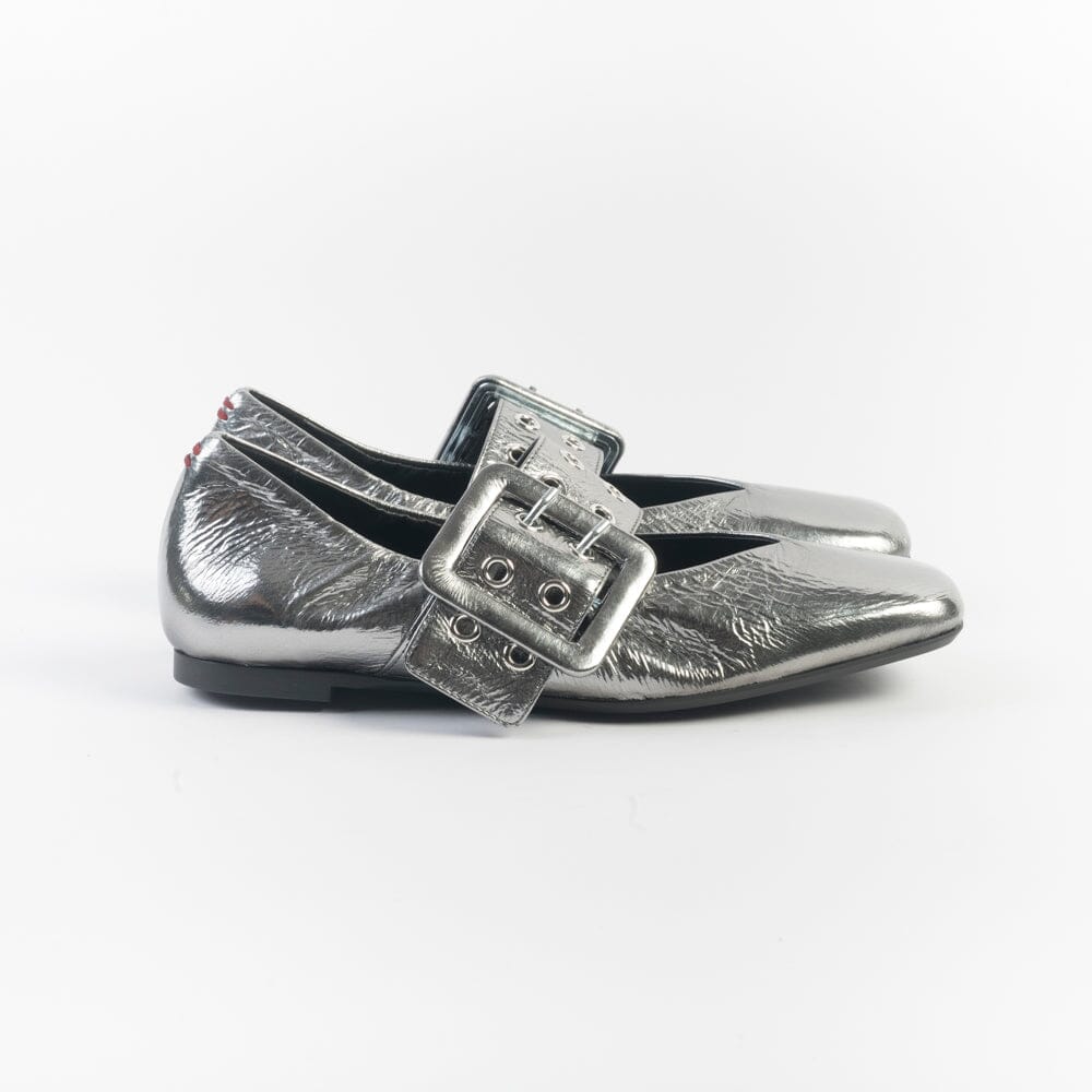 HALMANERA - Mary Jane - Peg 14 - Metal Acciaio Scarpe Donna HALMANERA