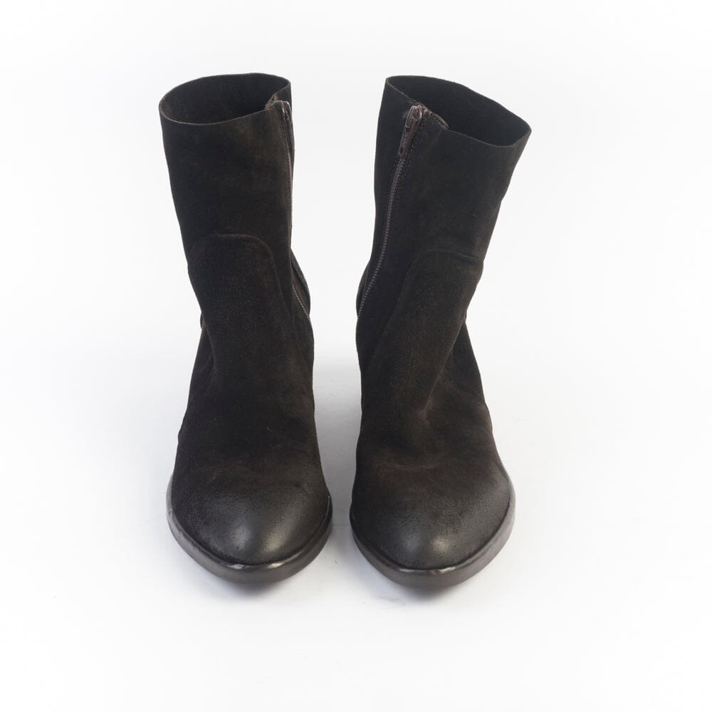 STRATEGIA - Stivaletto - A4560 - Camoscio Ebano Scarpe Donna Strategia
