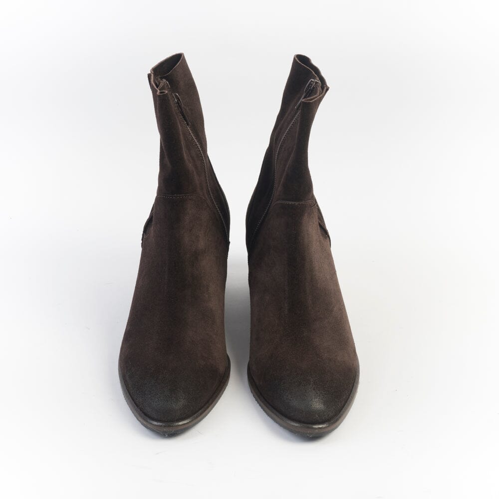 CAPPELLETTOSHOP - Stivaletto Texano 1951 - Sayo Caffè Scarpe Donna CAPPELLETTO 1948
