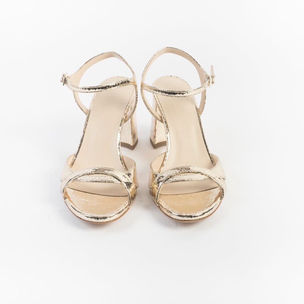 SERGIO LEVANTESI - Sandali con Tacco - GLENDA Aspis Platino Scarpe Donna SERGIO LEVANTESI