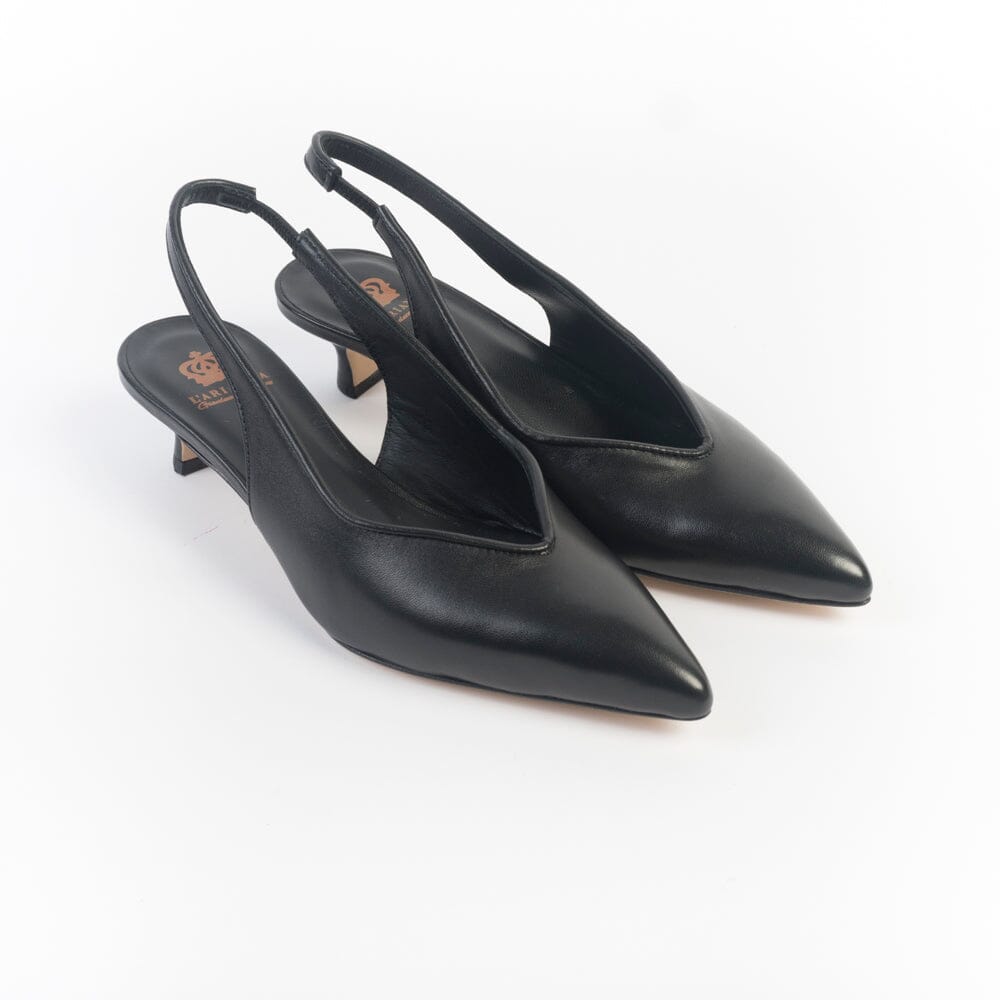 L' ARIANNA - Sling Back - CH2529 - Nero Scarpe Donna L'Arianna