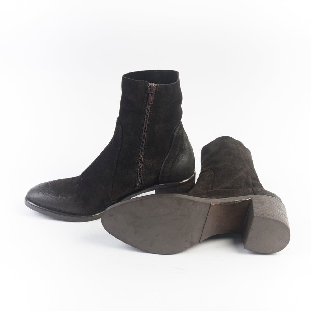 STRATEGIA - Stivaletto - A4560 - Camoscio Ebano Scarpe Donna Strategia