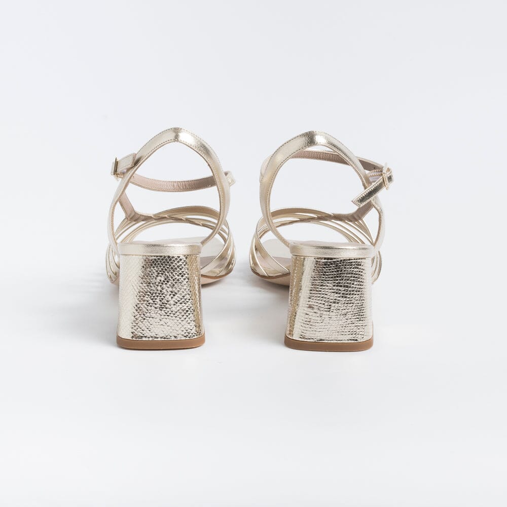 CHEVILLE - Sandali con Tacco - Isotta - Platino Scarpe Donna CHEVILLE