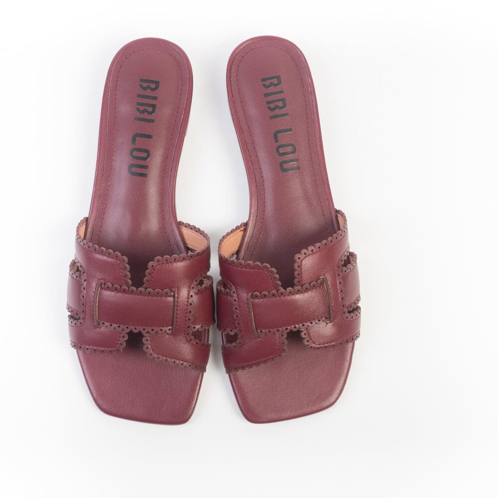 BIBI LOU - Mules - 755Z10VK - Holly - Bordeaux Scarpe Donna BIBI LOU