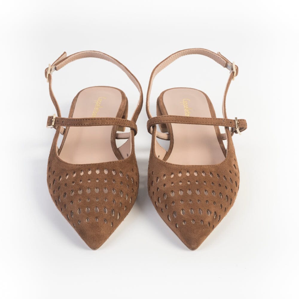 CappellettoShop - Sling Back - Pauline82 - Sigaro Scarpe Donna CAPPELLETTO 1948