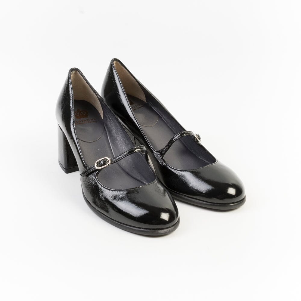 L' ARIANNA - Mary Jane - DE2434 - Nero Scarpe Donna L'Arianna