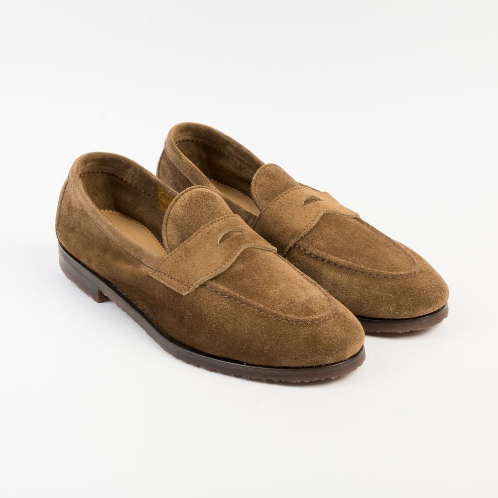 HENDERSON - Mocassino - 70416 - Suede Birra Scarpe Uomo HENDERSON
