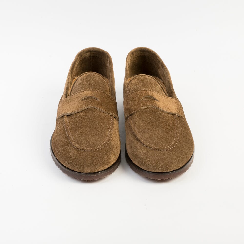 HENDERSON - Mocassino - 70416 - Suede Birra Scarpe Uomo HENDERSON