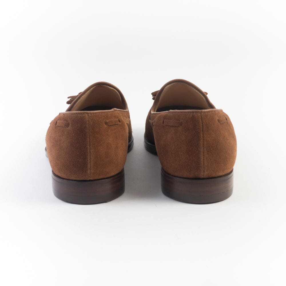 CROCKETT & JONES - Mocassino - Cavendish 2 - 29376A - Camoscio Tabacco Scarpe Uomo CROCKETT & JONES